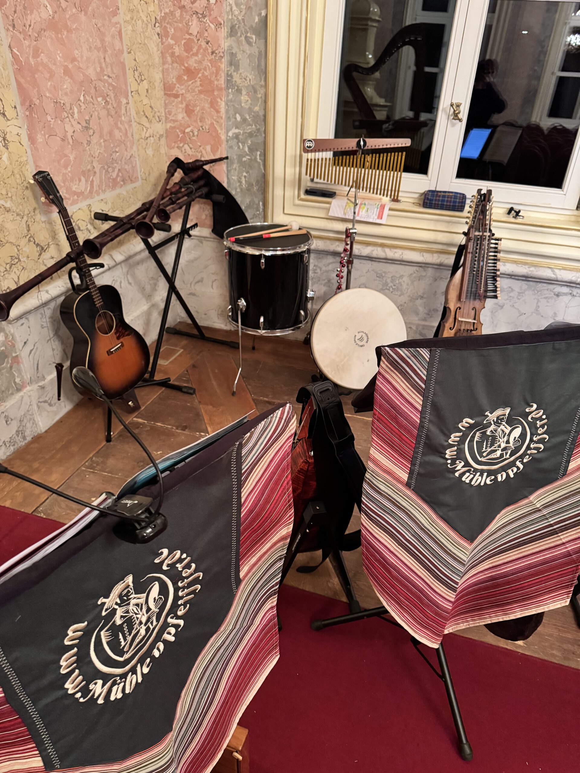 Historische und moderne Instrumente kommen zusammen